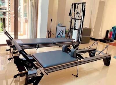 סטודיו רפורמר E-4 - אלומניום מסלול שלם Mela Pilates